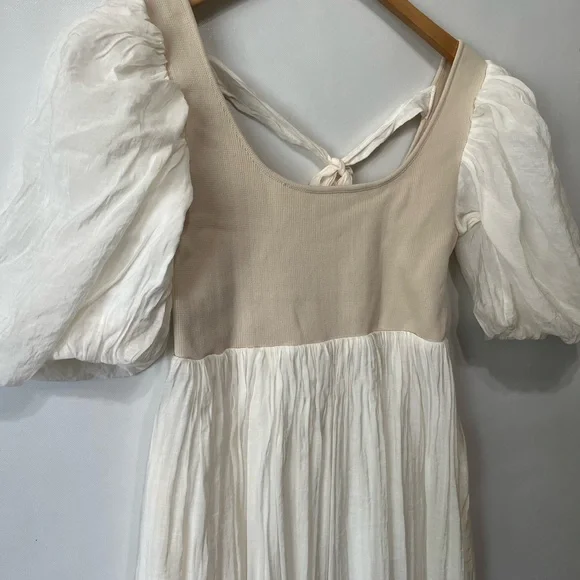 Sofie The Label Puff Sleeve Midi Dress - Picture 2 of 9